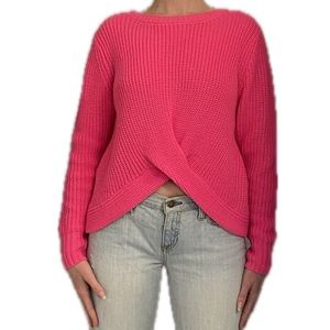 Full Circle. Hot Pink Sweater. Size XL. 💗